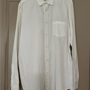 Marc Jacobs White Snap Button Down Shirt